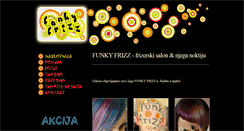 Desktop Screenshot of funkyfrizz.com